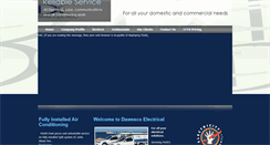 Desktop Screenshot of dawescoelectrical.com.au
